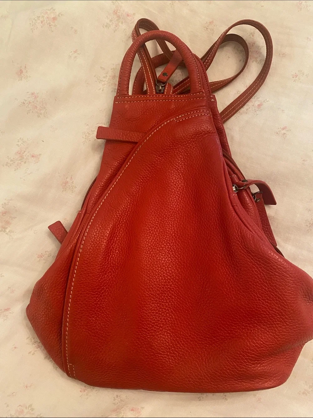 Leather Women's Backpack Bag purse